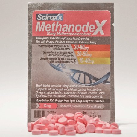 Methanodex – Buy Dianabol 10mg (Methandrostenolone) Tablets