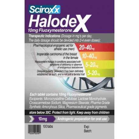 Halodex | Halotestin | 10mg Fluoxymesterone tablets | USA domestic