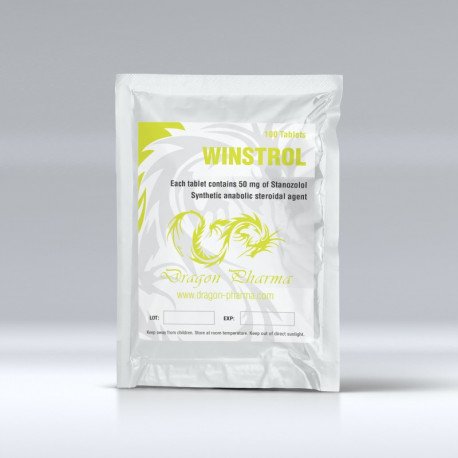 Dragon Pharma Winstrol (Stanozolol): 50mg Tablets
